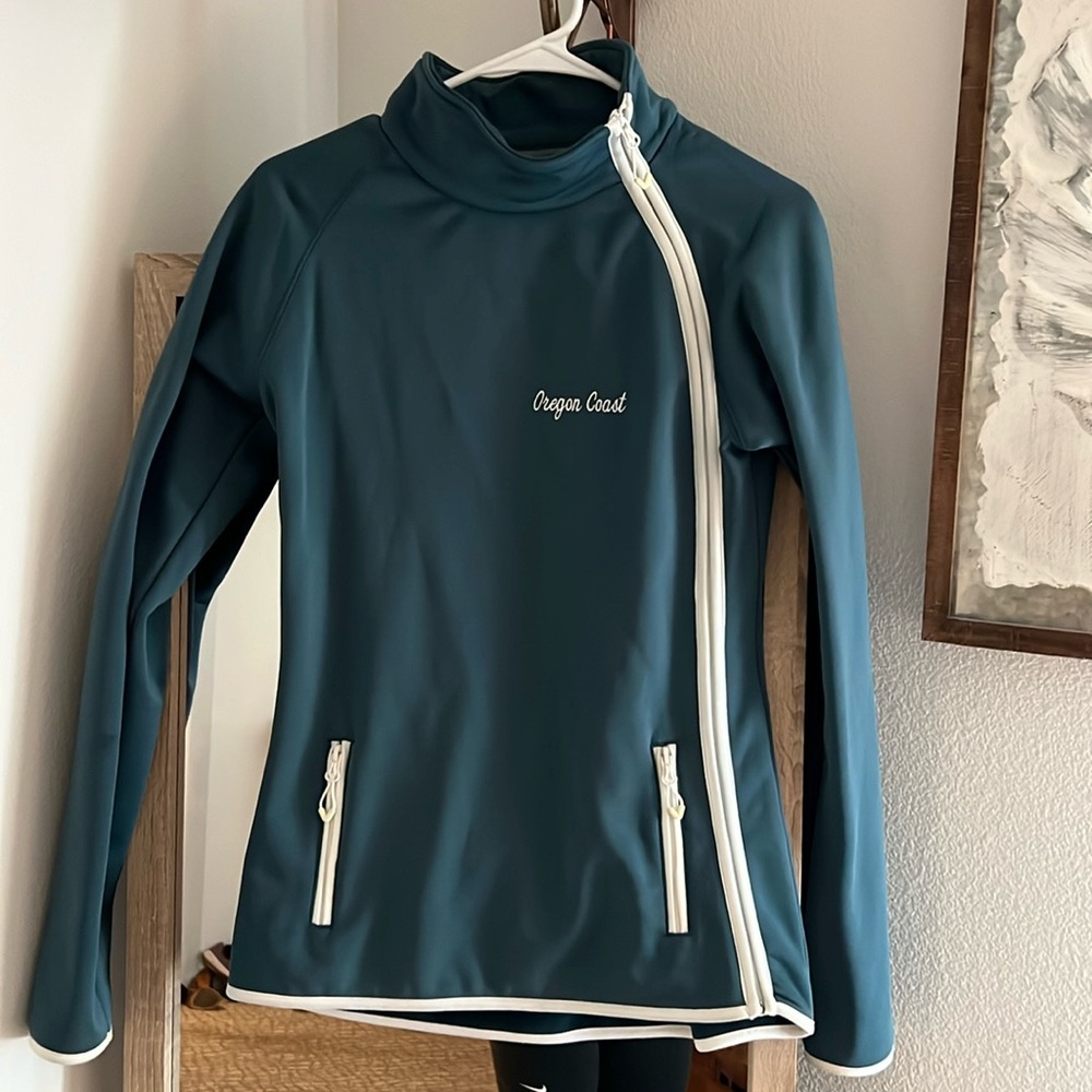 Oregon Coast side zip tech fleece